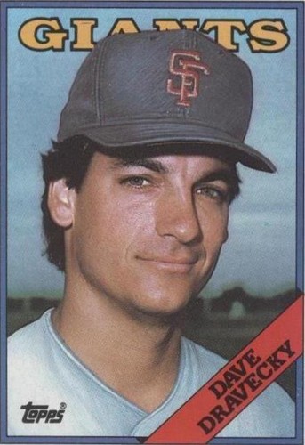 1988 Topps - Dave Dravecky #68