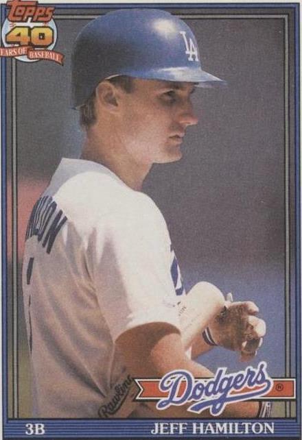 1991 Topps - Jeff Hamilton #552