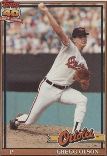 1991 Topps - Gregg Olson #10