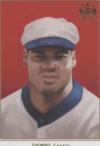 6026★ トム 2022 Diamond Kings Baseball - Frank Thomas Gray Frame #69 LC