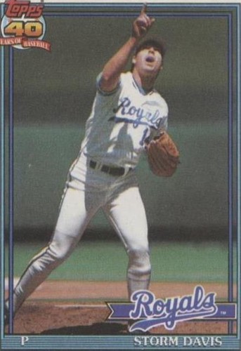 1991 Topps - Storm Davis #22