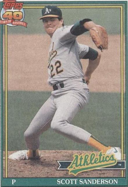 1991 Topps - Scott Sanderson #728