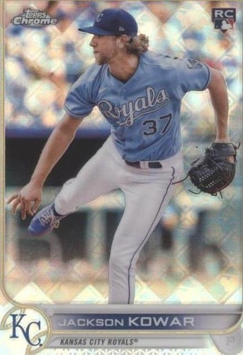 2022 Topps Chrome Logofractor Edition - Jackson Kowar #105