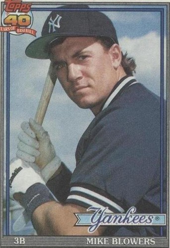 1991 Topps - Mike Blowers #691