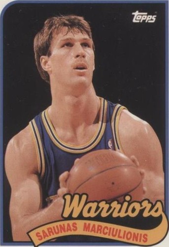 1992-93 Topps Archives - Sarunas Marciulionis #124