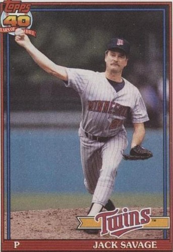 1991 Topps - Jack Savage #357