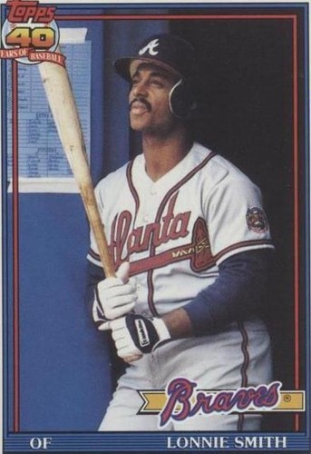 1991 Topps - Lonnie Smith #306