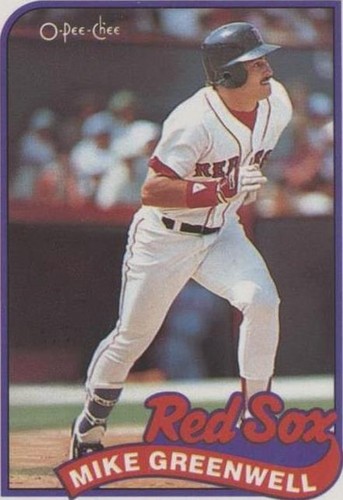 1989 O-Pee-Chee - Mike Greenwell #374