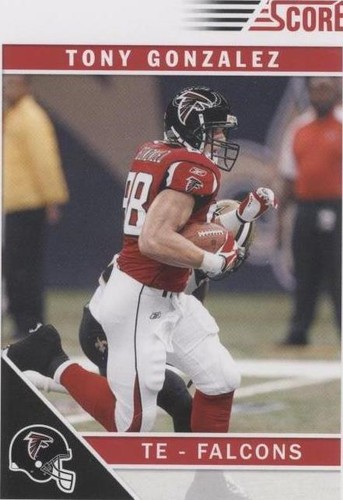 2011 Score Tony Gonzalez #19