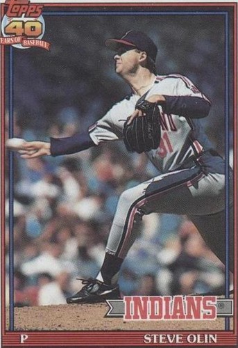 1991 Topps - Steve Olin #696