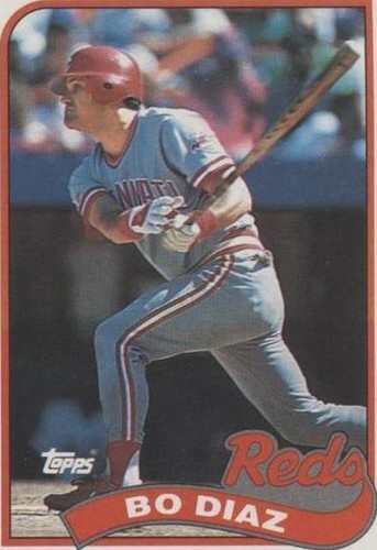 1989 Topps - Bo Diaz #422