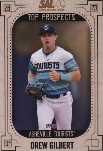 2023 Choice South Atlantic League Top Prospects - Drew Gilbert #32