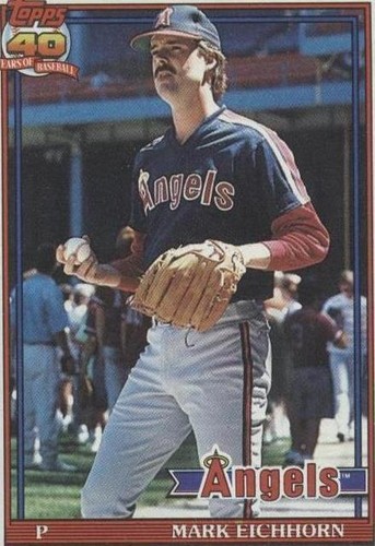 1991 Topps - Mark Eichhorn #129