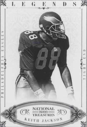 2012 Panini National Treasures Keith Jackson #158