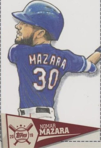 2019 Topps Big League - Nomar Mazara #SCR-NM