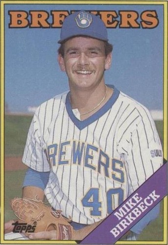 1988 Topps - Mike Birkbeck #692