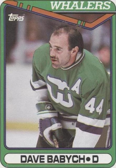 1990-91 Topps - Dave Babych #328
