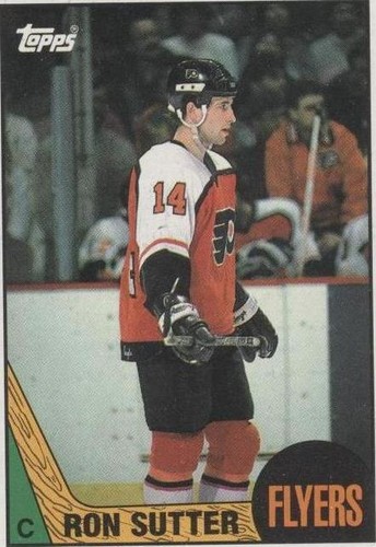 1987-88 Topps - Ron Sutter #113