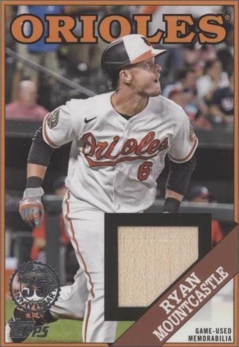 2025 Topps Series 1 #107 Ryan Mountcastle Baltimore Orioles
