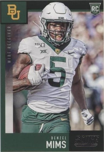 2020 Score Denzel Mims #419