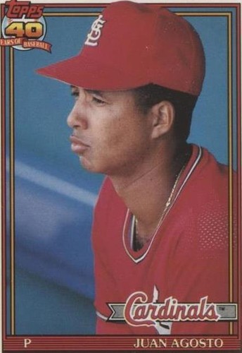 1991 Topps Traded - Juan Agosto #1T