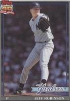 1991 Topps - Jeff Robinson #19