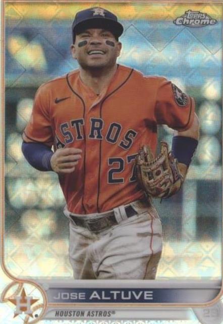 2022 Topps Chrome Logofractor Edition - Jose Altuve #61