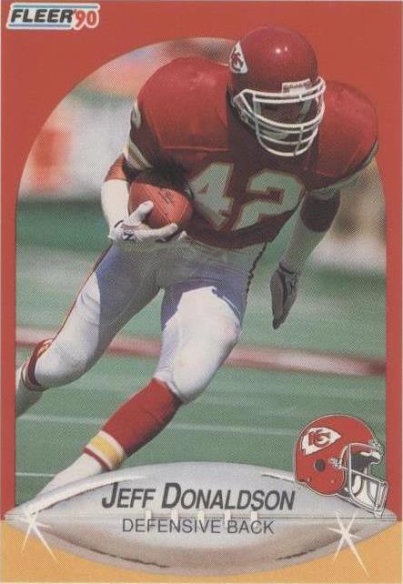 1990 Fleer Update Jeff Donaldson #U-87