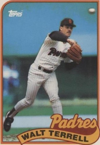 1989 Topps Traded - Walt Terrell #117T