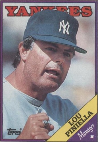 1988 Topps - Lou Piniella #44
