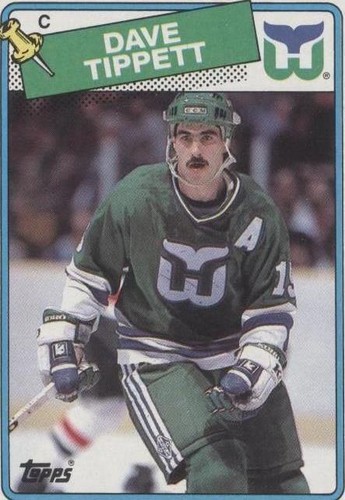 1988-89 Topps - Dave Tippett #85
