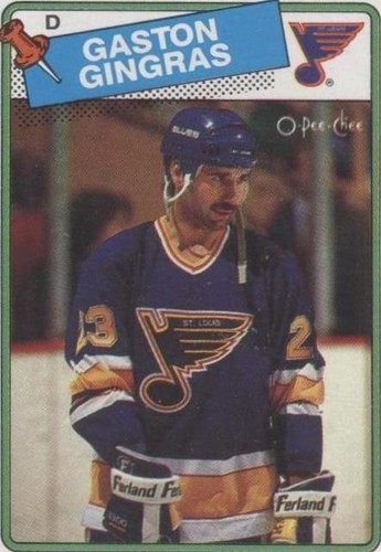 1988-89 O-Pee-Chee - Gaston Gingras #35
