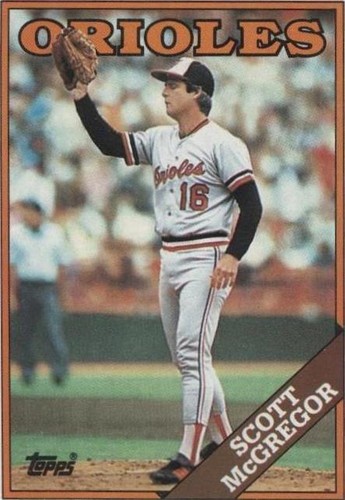 1988 Topps - Scott McGregor #419
