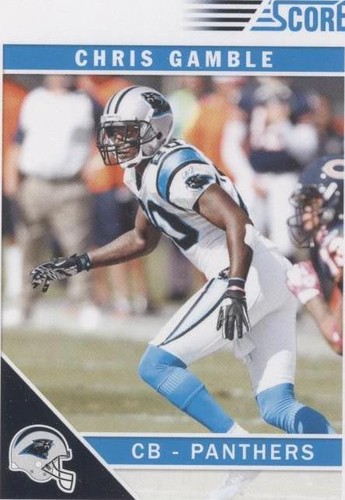 2011 Score Chris Gamble #39