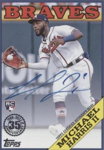 2023 Topps Series 1 - Michael Harris II #88BA-MH