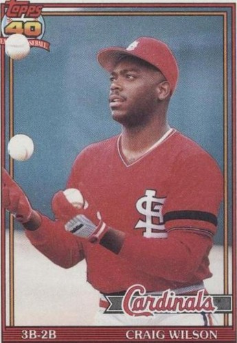 1991 Topps - Craig Wilson #566