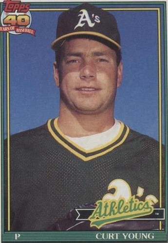 1991 Topps - Curt Young #473