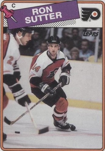 1988-89 Topps - Ron Sutter #126