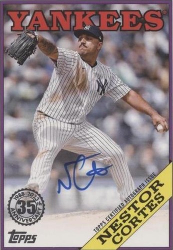 2023 Topps Series 1 - Nestor Cortes #88BA-NCO