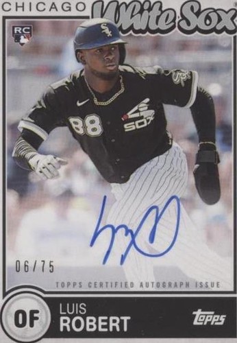 2020 Topps Brooklyn Collection - Luis Robert #BKA-LRO