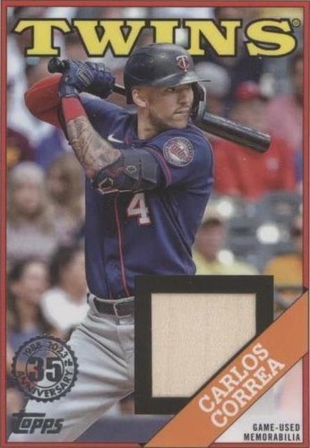 2023 Topps Series 1 - Carlos Correa #88R-CC