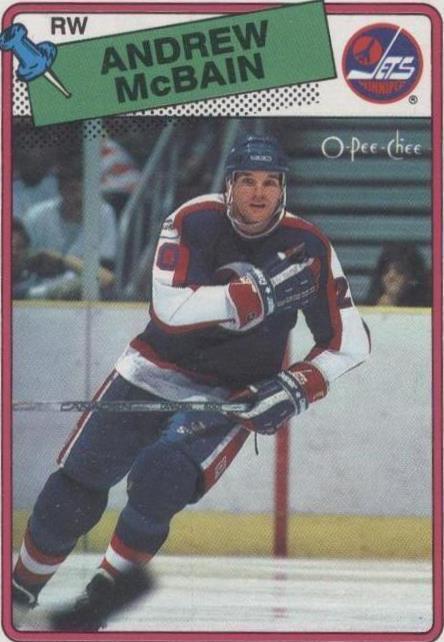 1988-89 O-Pee-Chee - Andrew McBain #105