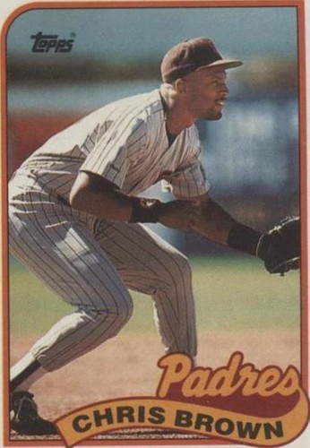 1989 Topps - Chris Brown #481