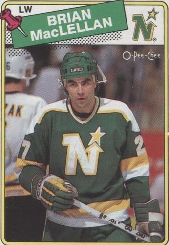 1988-89 O-Pee-Chee - Brian MacLellan #193