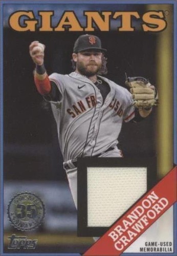 2023 Topps Series 1 - Brandon Crawford #88R-BC