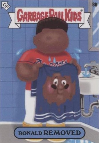 2022 Topps MLB x Garbage Pail Kids: Series 1 Keith Shore - Ronald Acuña Jr. #8B