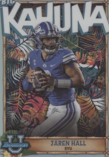 2022 Bowman University Chrome Jaren Hall #TBK-21