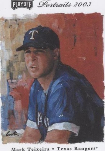 2003 Playoff Portraits - Mark Teixeira #49