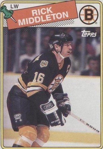 1988-89 Topps - Rick Middleton #87