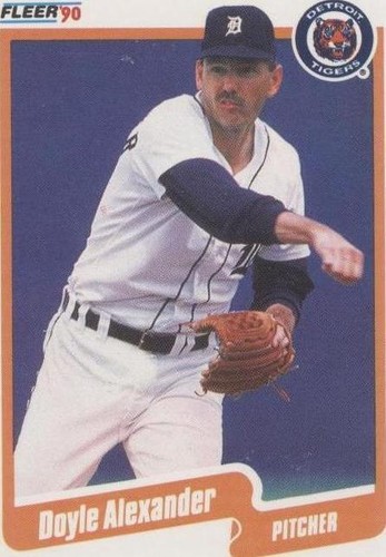 1990 Fleer - Doyle Alexander #599
